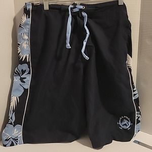 Mens U.S. Polo Swim Trunks Navy Blue XXL